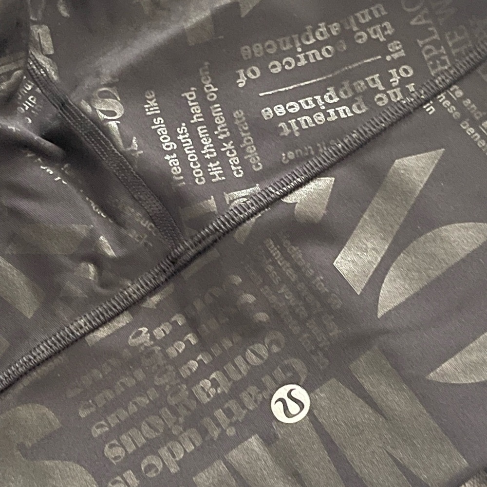 Lululemo capri leggings size 10